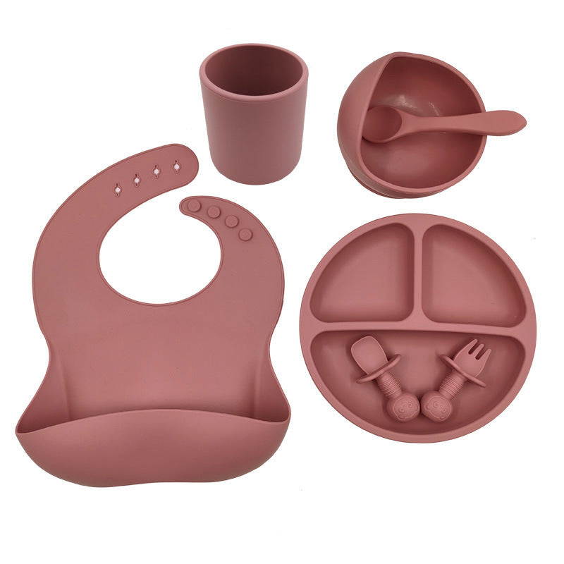 LittleSprout Silicone Feeding Set