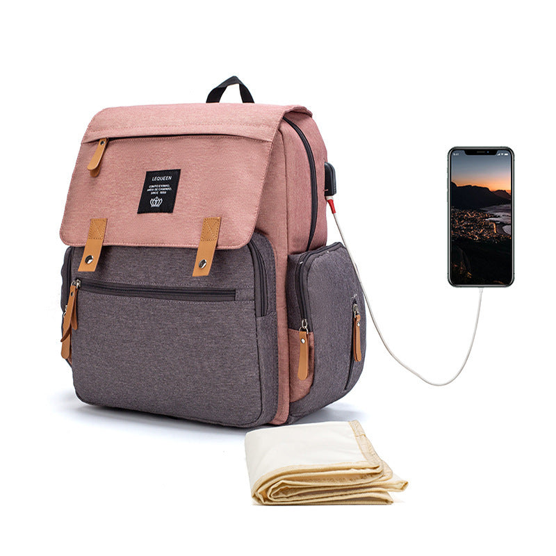 LEQUEEN Large Capacity Multifunction Bag