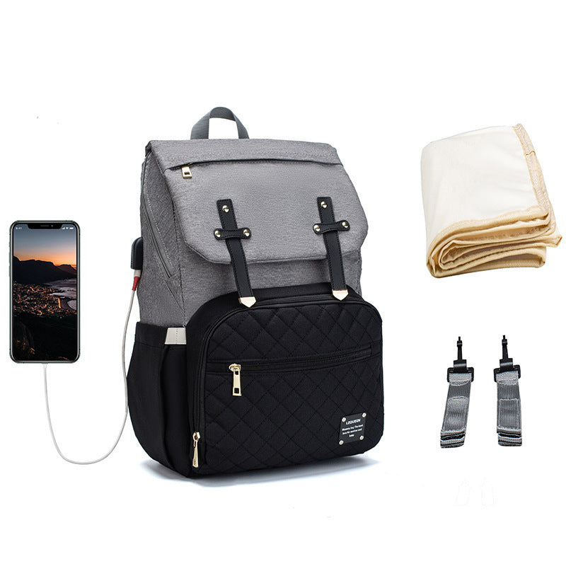 LEQUEEN Large Capacity Multifunction Bag