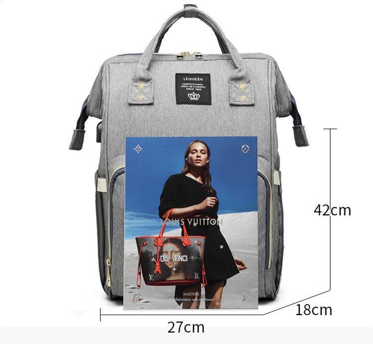 LEQUEEN Large Capacity Multifunction Bag