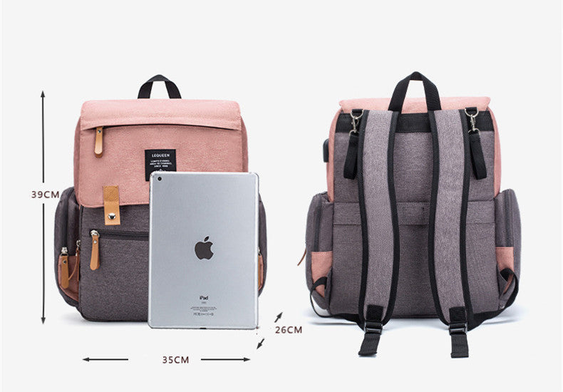LEQUEEN Large Capacity Multifunction Bag