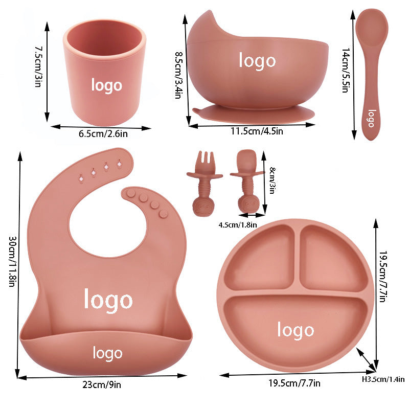 LittleSprout Silicone Feeding Set