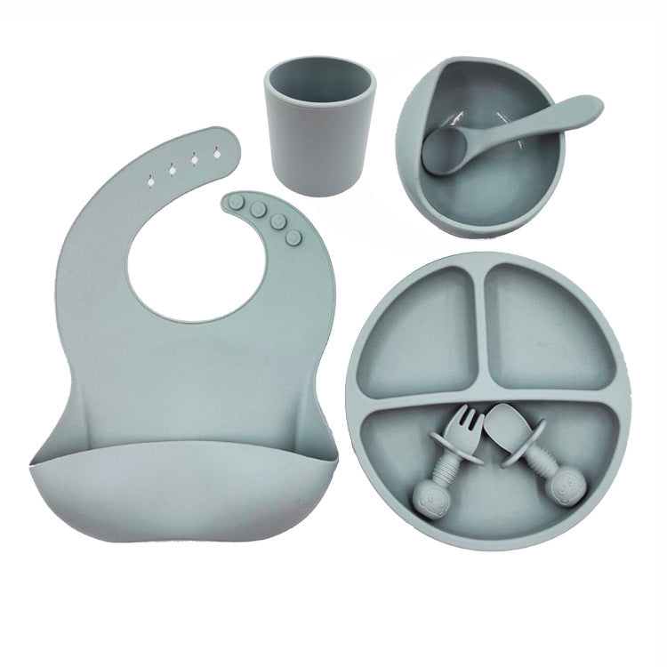 LittleSprout Silicone Feeding Set