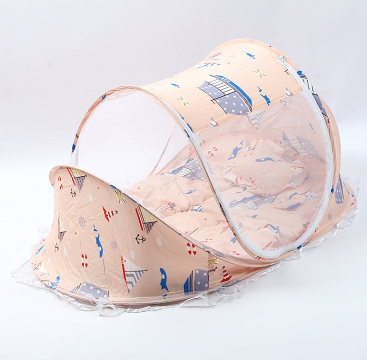 Dream Ease Portable Baby Bed Duo