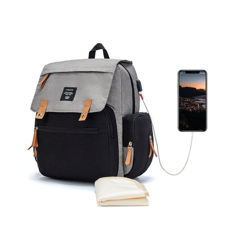 LEQUEEN Large Capacity Multifunction Bag