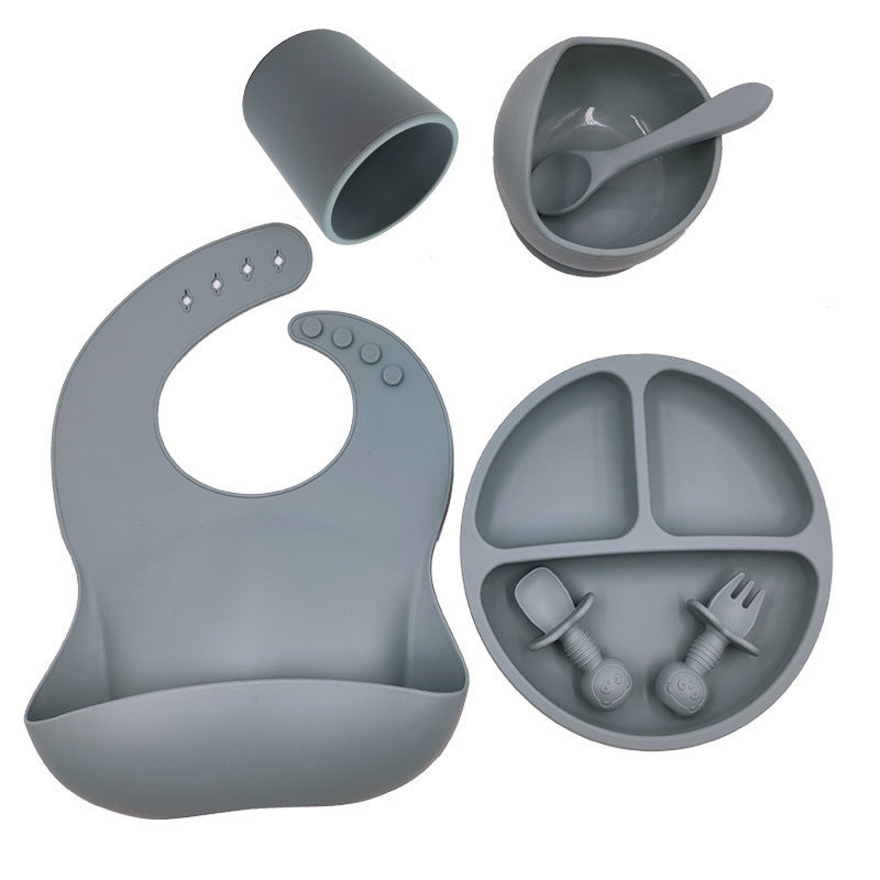 LittleSprout Silicone Feeding Set