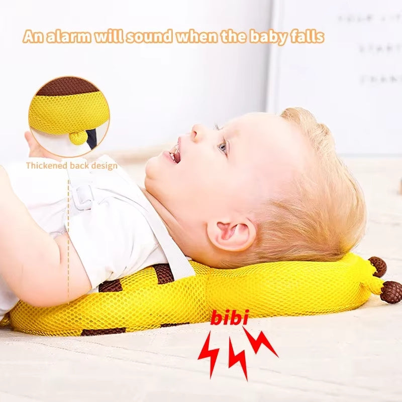 Baby Head Safety Pillow  Bee Design