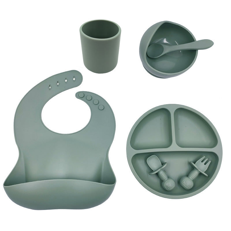 LittleSprout Silicone Feeding Set